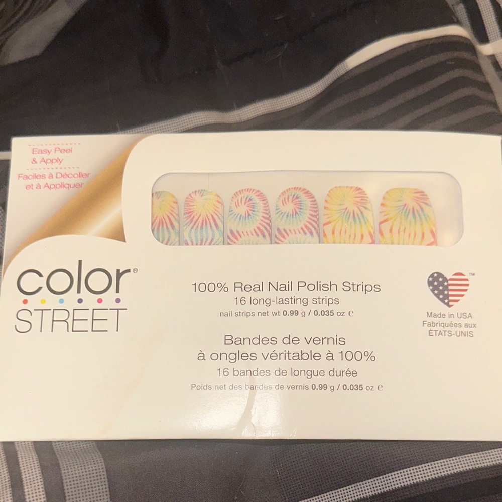Color Street Rainbow Swirl Nail Strips